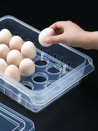 Холодильник коробка для яиц пельмени замораживать хранения продуктов лоток