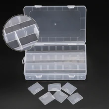 Художественный чехол для карандаша Простой пластиковый ящик для инструментов художественные принадлежности коробка для хранения Прозрачная канцелярская чехол свободное место