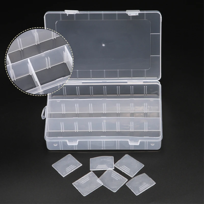

Art Sketch Pencil Case Simple Plastic Tool Box Artistic Supplies Storage Box Transparent Stationery Case Free space