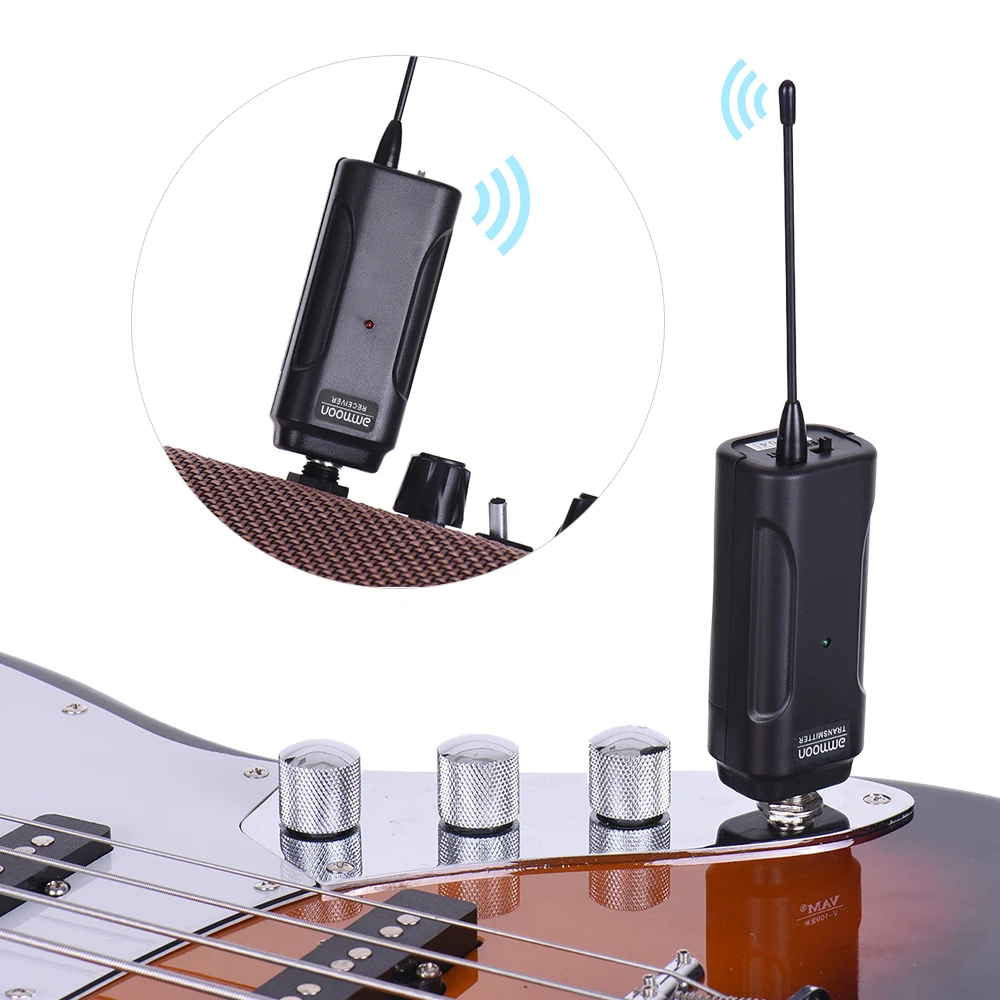 ammoon Wireless Guitar Transmitter Audio Electric Guitar Transmitter
