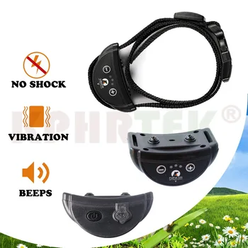 

Vibration Dog No bark Electronic Collar 258V with Beeper and Vibration Function for Stop Bark Dog Training Colalr 15-28nf