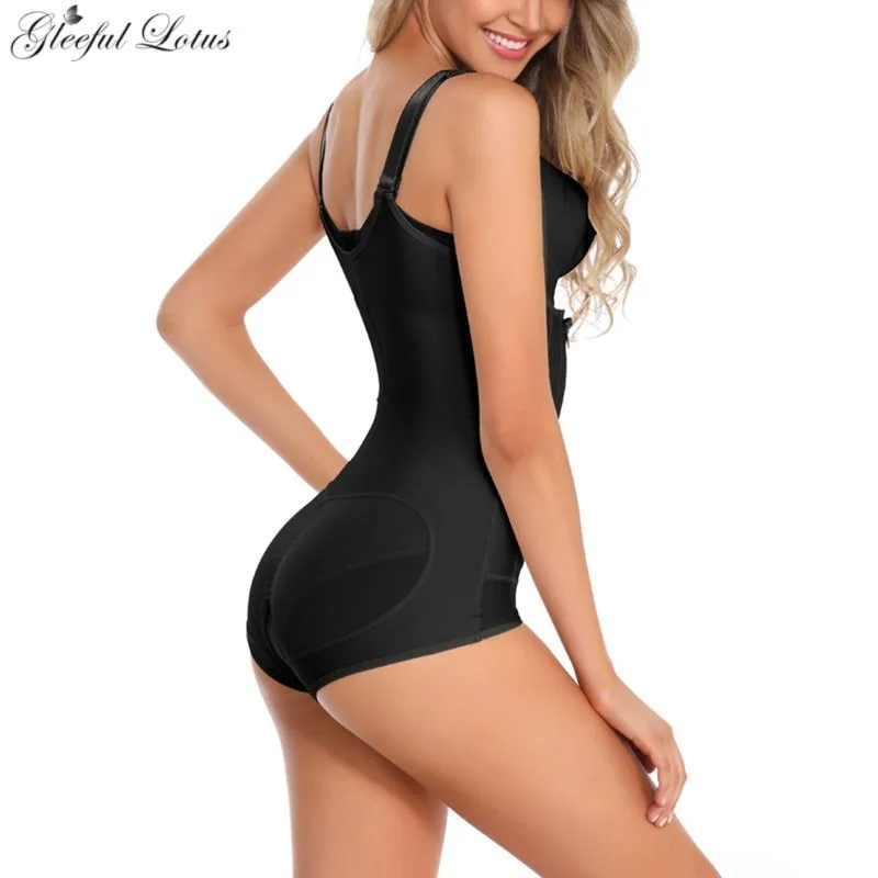 Latex Modeling Strap Women Slim Bodysuit Butt Lift Body Shaper Open Crotch Corrective Underwear Lingerie Slimming Waist Trainer