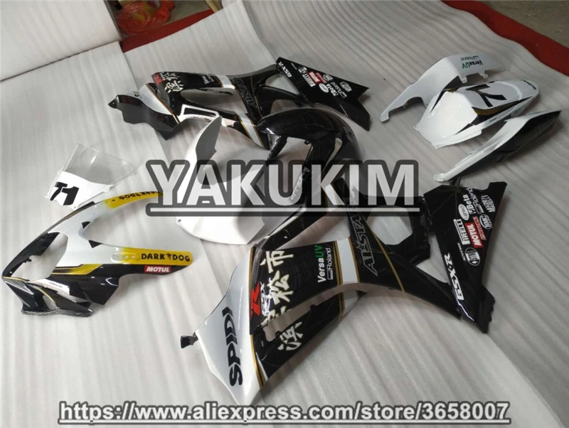 

YAKUKIM ABS Injection Fairing Kits For Suzuki GSXR1000 K7 07-08 Year 2007 2008 GSXR-1000 K7 07 08 Suzuki GSXR 1000 K7 Fairing