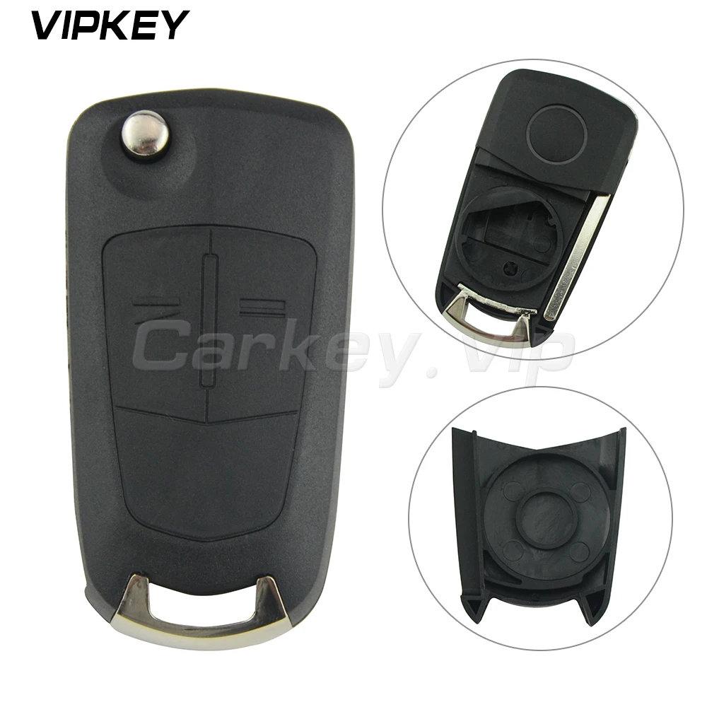 

Remotekey 2 Button Remote Flip Key shell Case for Vauxhall Opel Corsa D Astra H Vectra C Zafira 2005 2006 2007 2008 2009