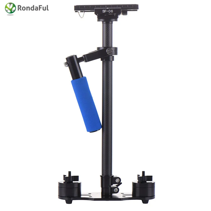 

Mini Handheld Handle Grip Camera Stabilizer for Canon Nikon Sony Pentax DSLR Camcorder DV with Quick Release Plate Carbon Fiber