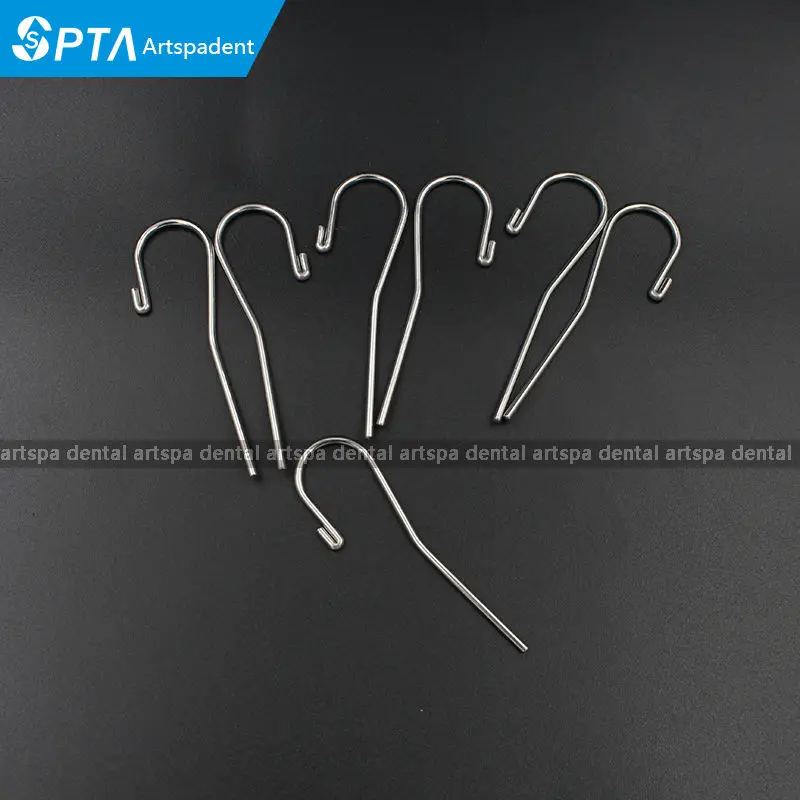 20 pcs Dental lip hook root canal measuring instrument accessories lip