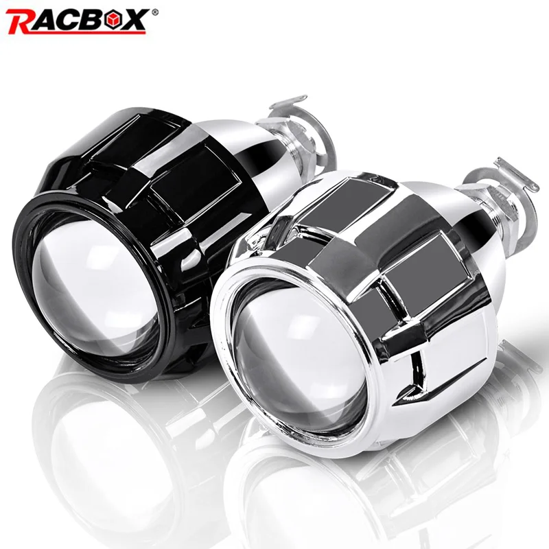 2Pcs Mini 2.5 inch Bi xenon Projector Lens HID Headlight WST Retrofit H7 H4 Socket Headlamp Use H1 HID Bulbs LHD RHD Car Styling 2Pcs Mini 2.5 inch Bi xenon Projector Lens HID Headlight WST Retrofit H7 H4 Socket Headlamp Use H1 HID Bulbs LHD RHD Car Styling