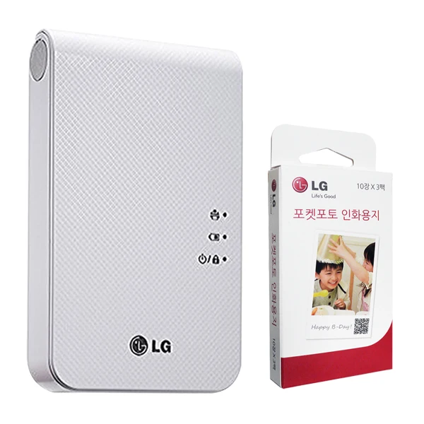 bilder für Lg tasche foto drucker pd241t weiß für smartphone/iphone/android & handy + 30 blätter bilder für Lg tasche foto drucker pd241t weiß für smartphone/iphone/android & handy + 30 blätter