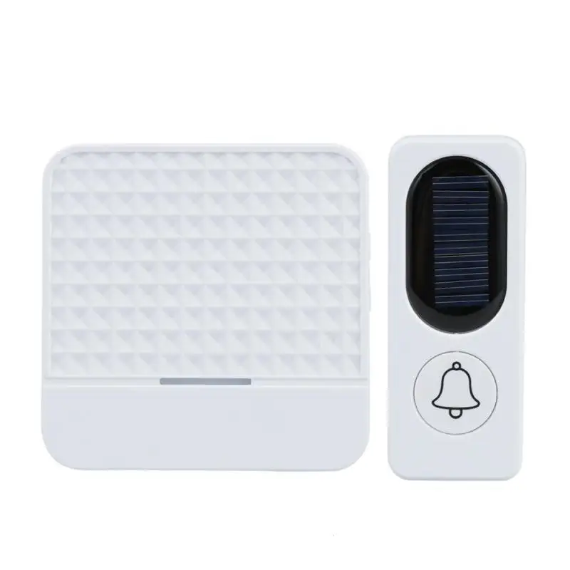 

2018 New Wireless Doorbell Smart Long Range Kit US Plug Receivers And 1 Remote Button Alert System Home Door Bell Z35
