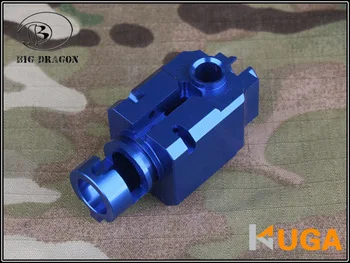Sinairsoft CNC Machining 7075 Aviation Aluminum Hop Up Chamber for Airsoft P90 AEG Series Free Shipping