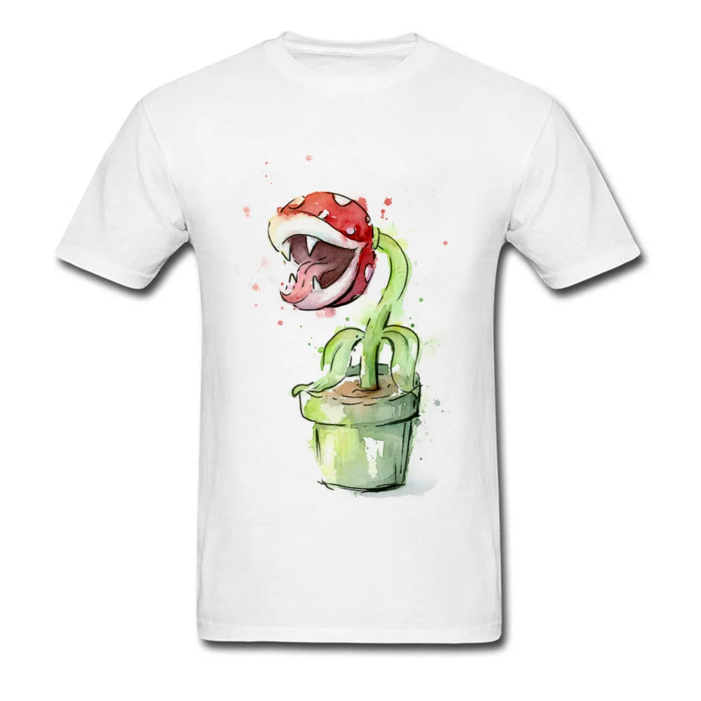 Piranha Plant Watercolor_white