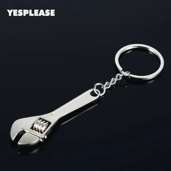 

Yesplease Fashion Wrench Key Chain Car Home Fashion Wrench Keyring Keychains Woman Man Car Styling Keyring Keyfob Pendant