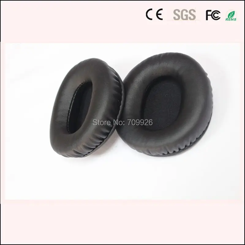 Linhuipad Soft protein leather ear cushion fit on Sony mdr v55 v500 headphone 2pcs lot