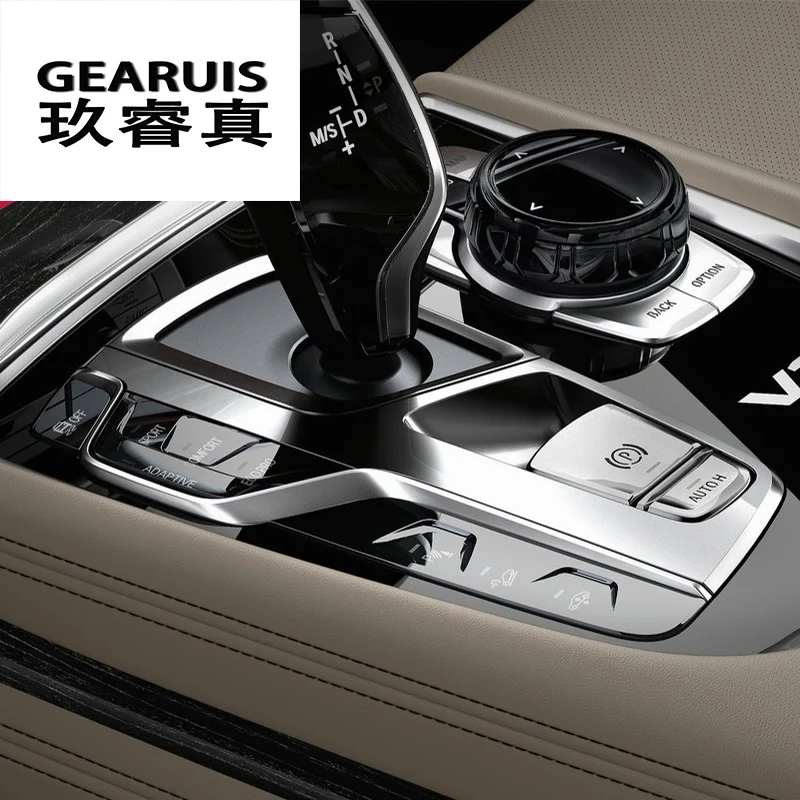 

Car Gear Shift Box Sequins Cover Trim interior Stall Decoration decorative strip sticker for BMW f10 5 series F10 X3 F25 X4 F26