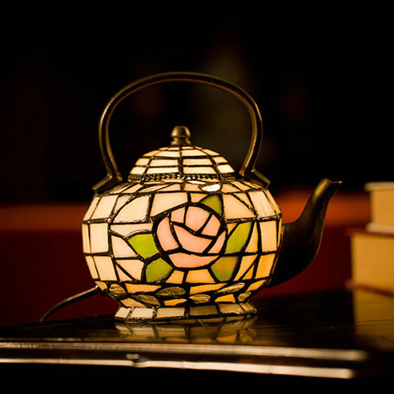 The Teapot Lamp, Small Night Lamp of The Head of A Bed Bedroom Lamp