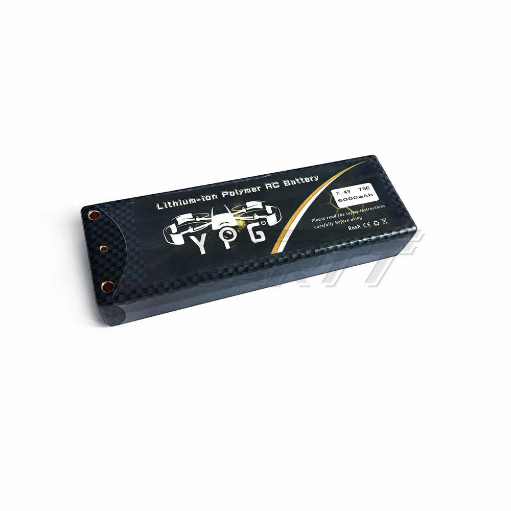 YPG 7 4 V 6000mAh 75C 2S класс А литий полимерный аккумулятор жесткий чехол с разъемом XT60