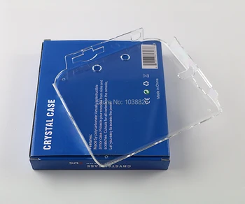 

2pcs/lot Transparent Crystal Case Skin Protective Cove for Nintendo 2DS Console