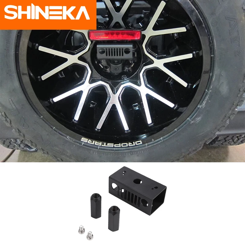 Колпаки для лампы SHINEKA ABS автомобильный светильник с высоким тормозом, кронштейн расширенной конфигурации, аксессуары для стайлинга автомобилей для Jeep Wrangler JL