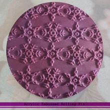 1 шт. снежный узор в трех разных размерах кухонные аксессуары для работы с мастикой торт сахарный поделка инструменты для украшения рельефная Скалка