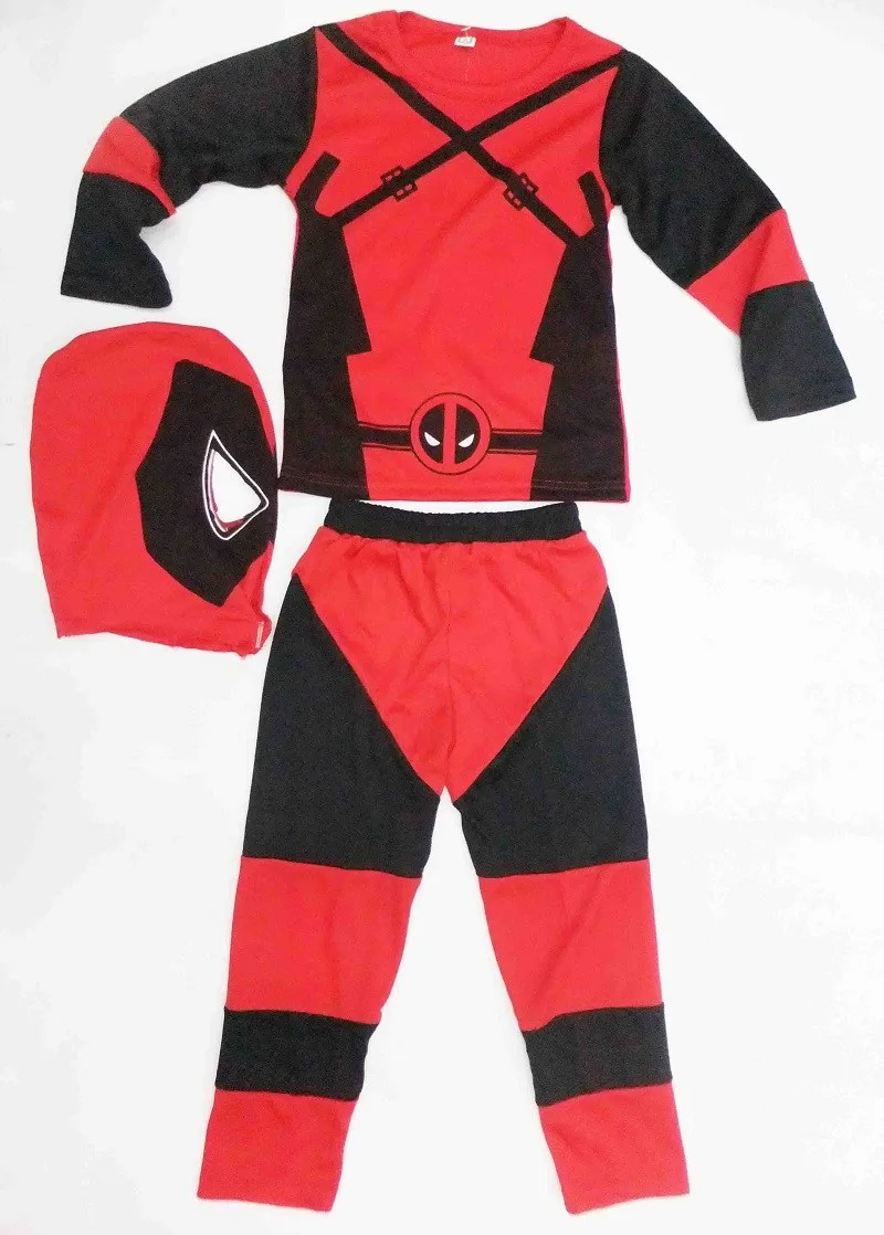 Children Deadpool Costume, Halloween Costume for Kids, Boys Party