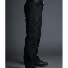 Прочные штаны армейские военные Стиль брюки-карго Для мужчин IX9 армейские брюки Повседневное рабочие брюки SWAT Тонкий Карманный мешковатые штаны