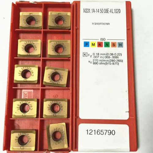 

YZ66 10pcs N331.1A-145008E-KL1020 Carbide Insert