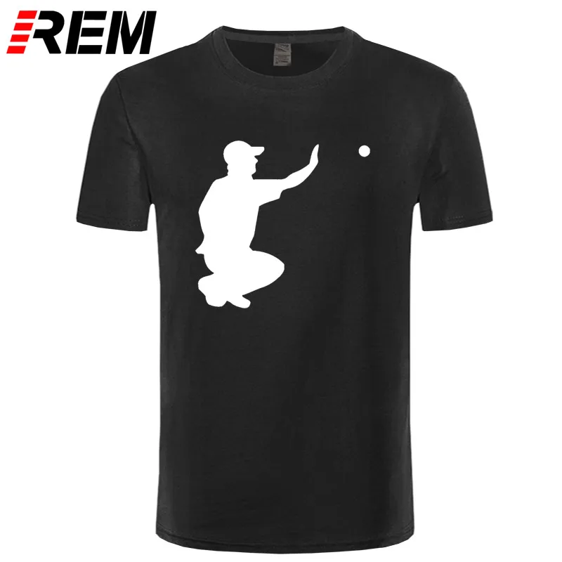 REM petanque Буле футболка мужская с принтом хлопок Круглый вырез натуральный подарок юмором летняя футболка с рисунком - Цвет: black white