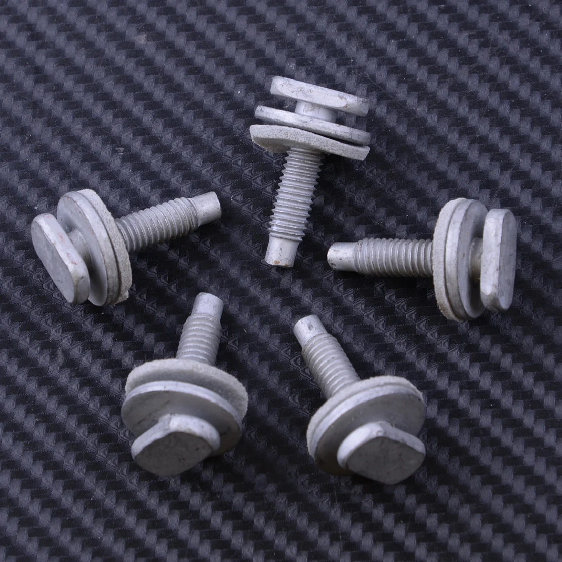 

DWCX 5Pcs/Set Car Rear Tailgate Handle Fixing Kit Bolts Set Repair Fit for Nissan Qashqai J10