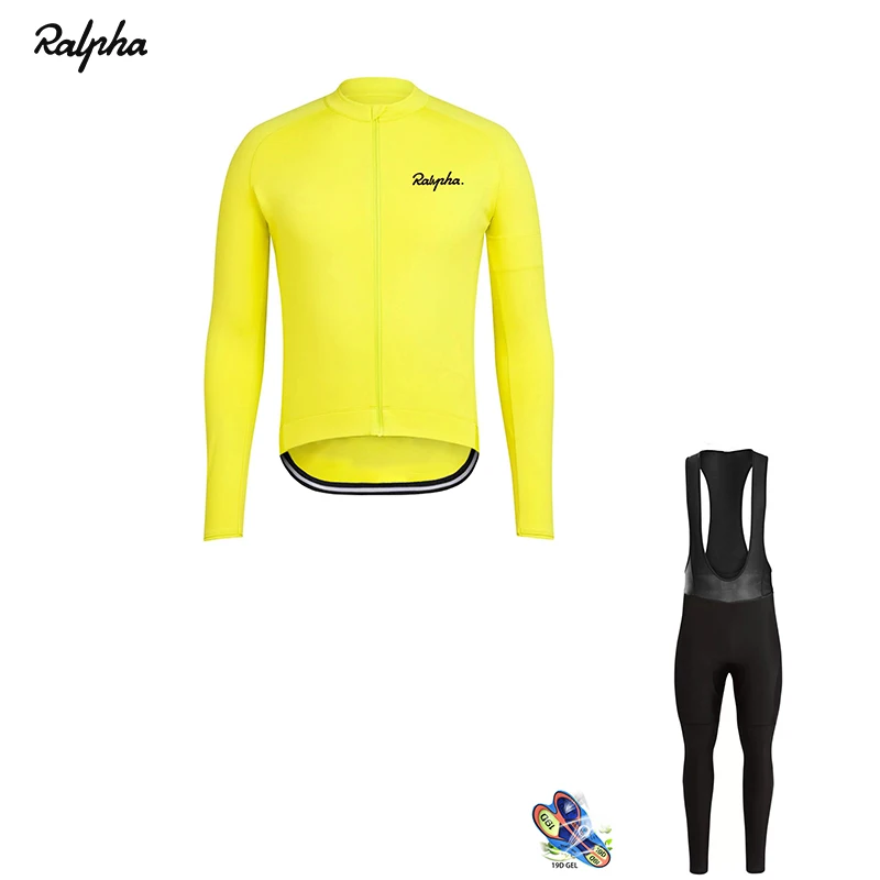 

Ralvpha 2019 Winter Fleece Cycling Clothing Long Sleeves Set Men Cycling Jerseys MTB Bike Clothes Maillot Ropa Ciclismo Invierno