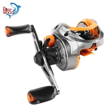 RoseWood GW. CA Правая или левая катушка baitcasing 9BBs 6,1: 1 приманка литая Рыболовная катушка магнитный тормоз и анти-Взрывная линия