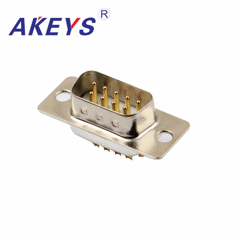 VGA Interface DB 9 Pin White Core Male Network Interface For Computers