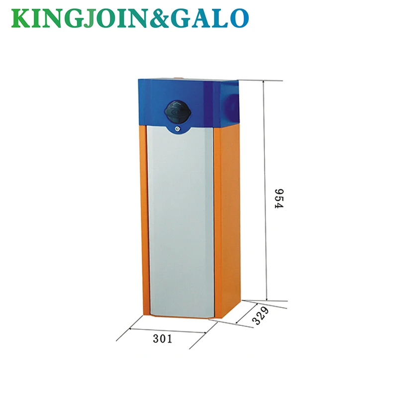 

High Performance Barrier Gate Operator Including Support pillar
