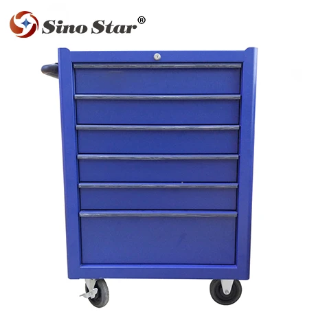 Синий-point/оснастка на SINO STAR хранения инструментов ролл шкафы 6 ящиков рулон кабины KRB2006KPQP