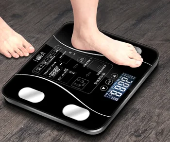 

Bathroom Body Weight Scale Scales Glass Smart Household Electronic Digital Floor Weight Balance Bariatric LCD Display PK xiaomi