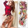 Tatouage temporaire bras complet manchon sexy tatouage pour femmes autocollants corps grand bras manches tatouage étanche transfert tatouage art hommes ► Photo 1/6