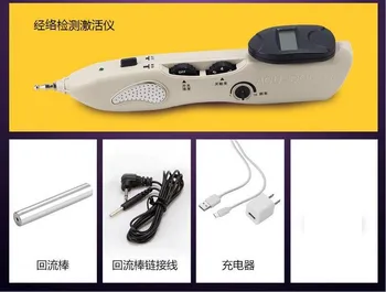

2016 new Handheld T.E.N.S And detection Digital Display Electronic Point Pen Acupuncture points Electrical stimulation