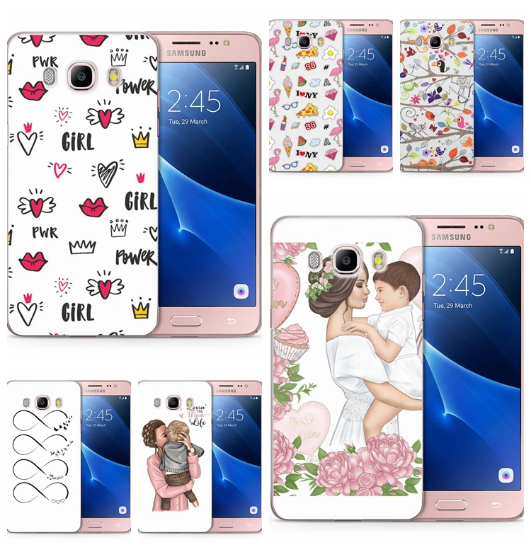 Роскошный чехол из ТПУ для Samsung Galaxy A3 A5 2017 2016 S3 S8 S9 Puls S7 Edge мягкий с дизайном