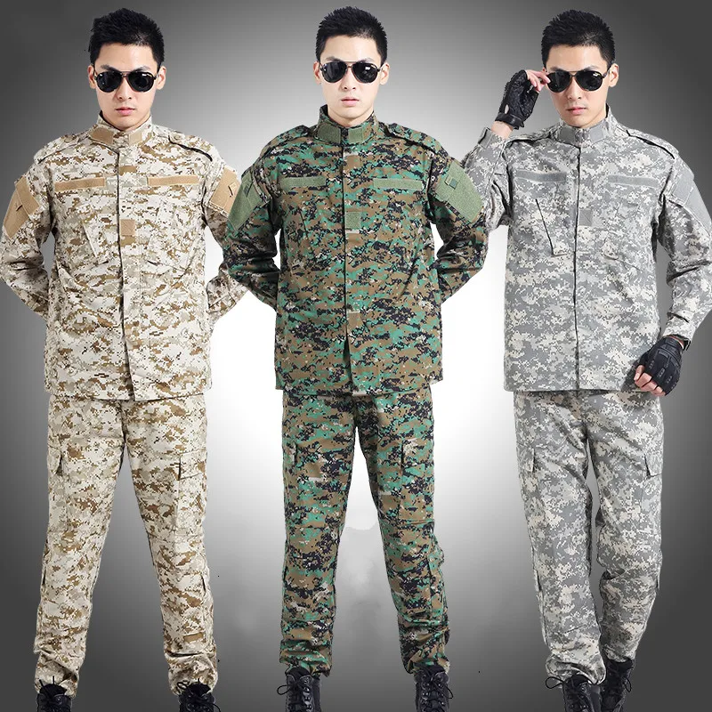 Тактическая армейская Военная Униформа боевые костюмы камуфляжная мужская одежда защитная Военная Униформа охотничья одежда Uniforme