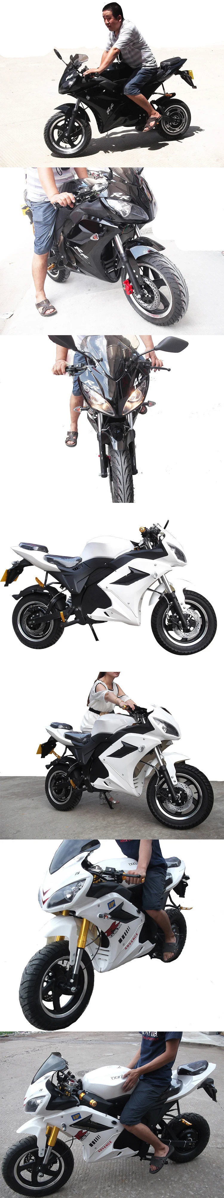 Clearance Outdoor road racing cool electric motorcycle sports car adult 8