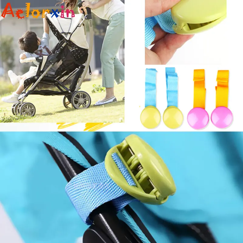 

2Pcs/Lot Multicolour Clip Blanket Clip For Baby Playpen Buggy Plastic Stroller Clip Portable Baby Stroller Mosquito Net Clips