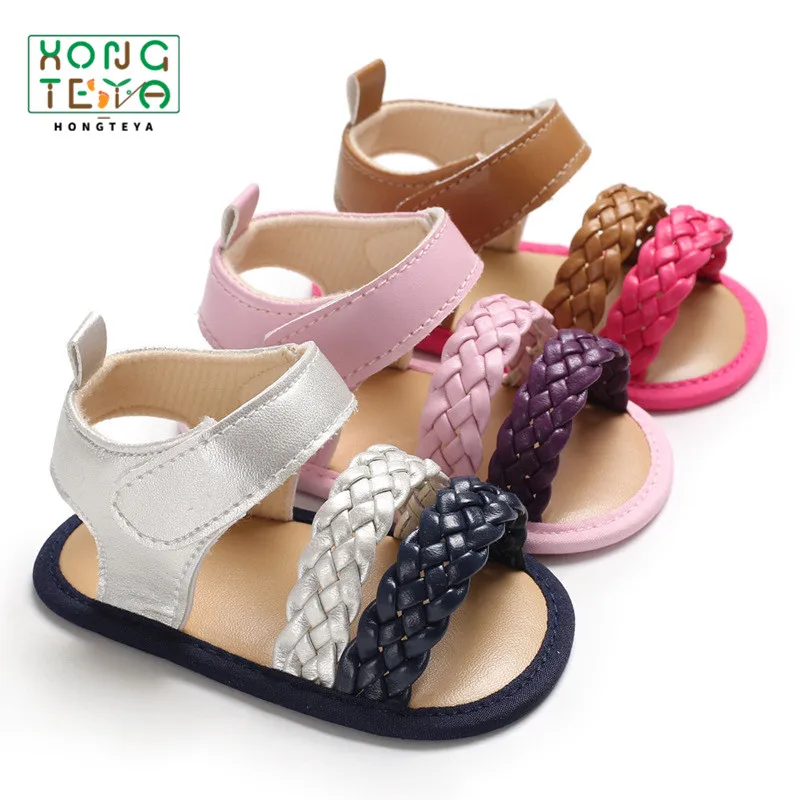 

2019 Baby Sandals For Hard Summer Princess Bottom Toddler Shoes Infant Girls Shoes Girl Non-slip Colourful Newest Shoes