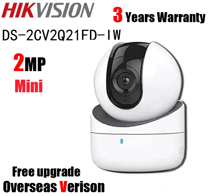 Be discouraged East Timor See you Hikvision Ds-2cv2q21fd-iw Mini Wifi Pt Camera 2mp Cmos Pt Ip Camera  Built-in Microphone And Speaker Network Camera - Ip Camera - AliExpress