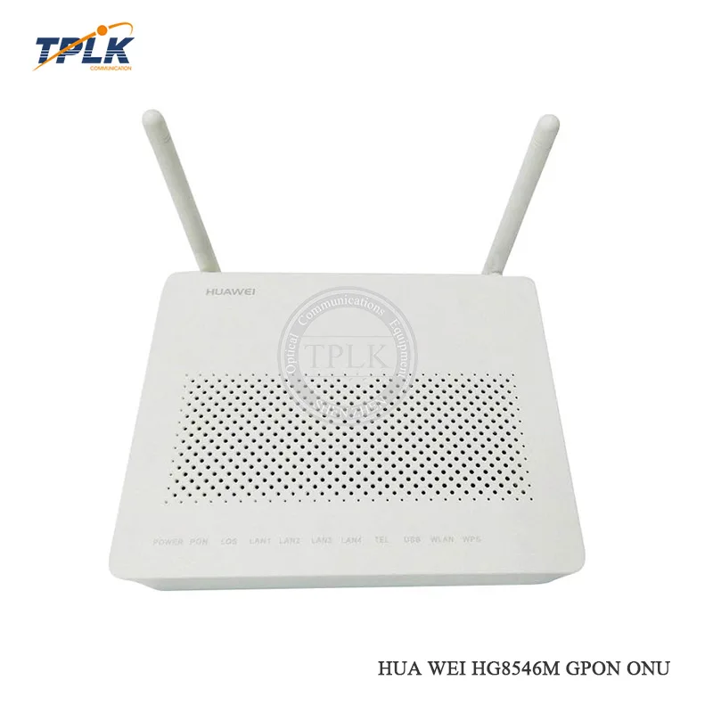 Оригинальное HG8546M GPON ONU/ONT termianl с 1GE+ 3FE+ VOICE+ wifi GPON ONU английское программное обеспечение