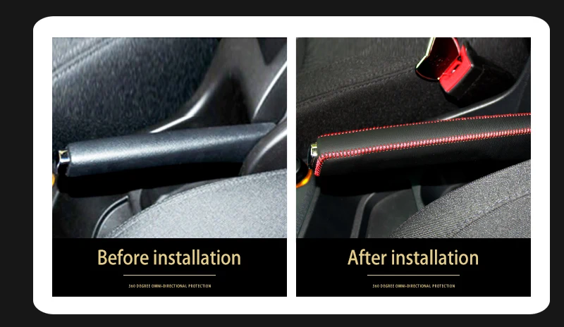 handbrake cover for Peugeot 308_03