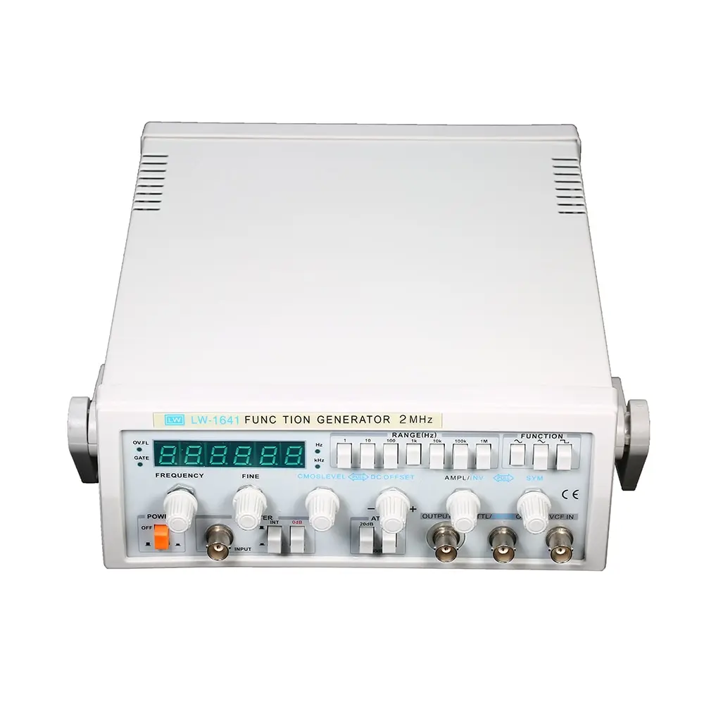 

KKMOON LW-1641 0.1Hz-2MHz Wave Digital Function Signal Generator Frequency AC 220V