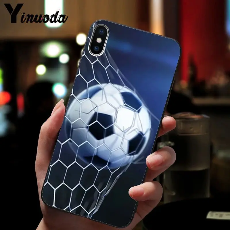 Football Soccer Ball on water burning fire