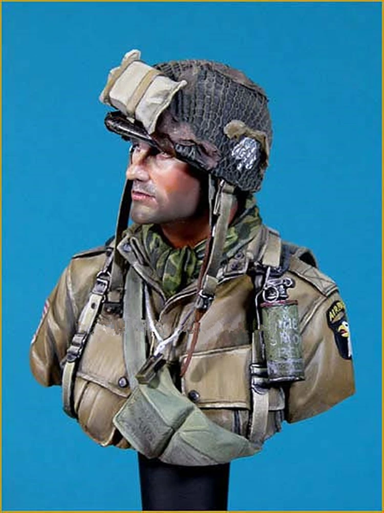 Free Shipping 1/10 resin figure bust model garage kit WW II German soldiers