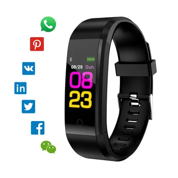 

F115 PLUS Fitness Tracker Watch Smart Bracelet with Heart Rate Monitor Smart Wristband for Android ios Smartphone Men Women
