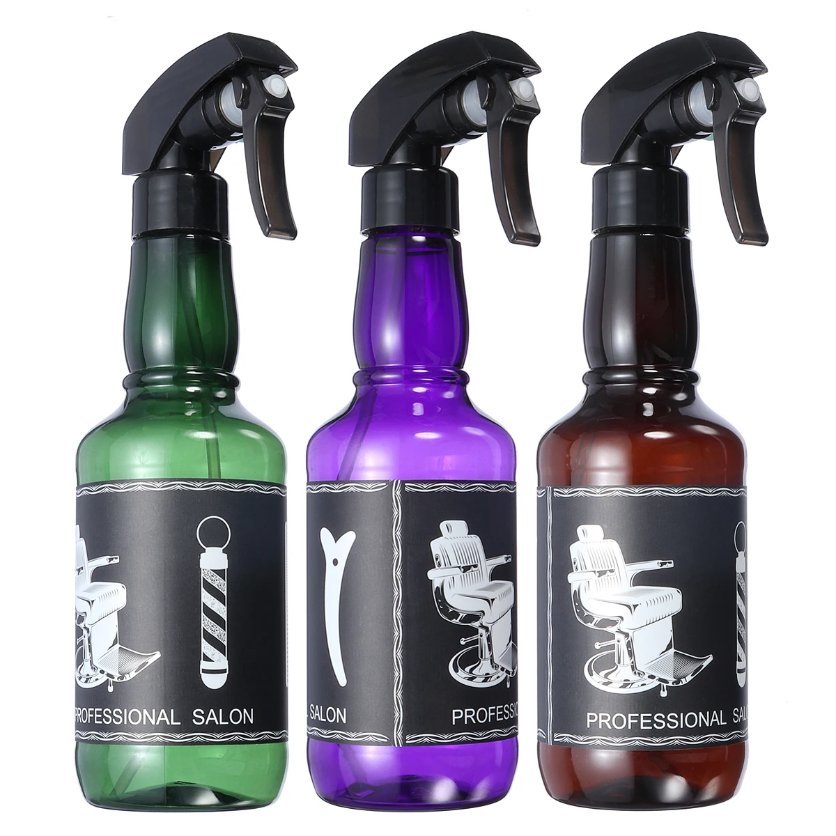 Buy 280ml Three Color Hairdressing Spray Bottle