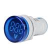 ST16V Mini Voltmeter 220V Round LED Auto Voltage Indicator Digital Voltage Tester Signal  Lamp Indicator AC Lights 60-500V ► Photo 2/6